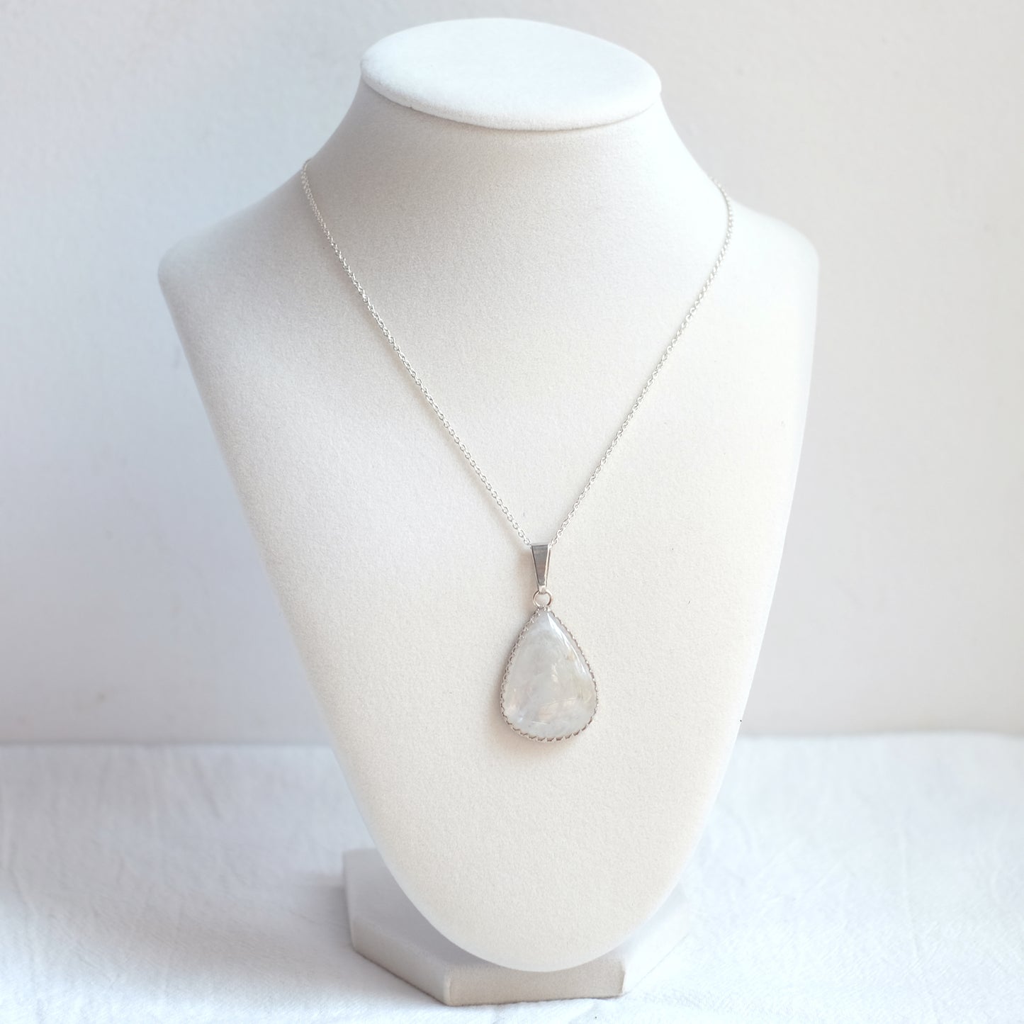 Moonstone Sterling Silver Necklace