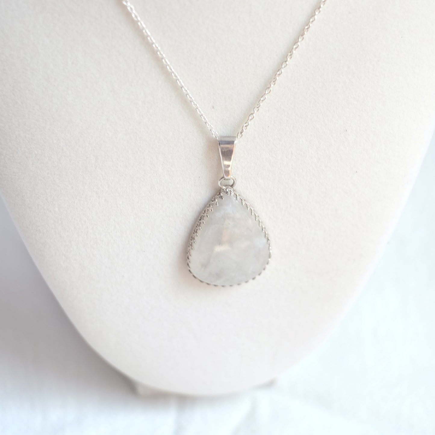 Moonstone Sterling Silver Necklace