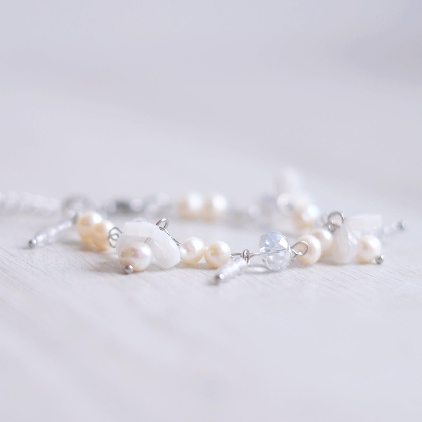 Trille Blanc – Stainless Steel Bracelet
