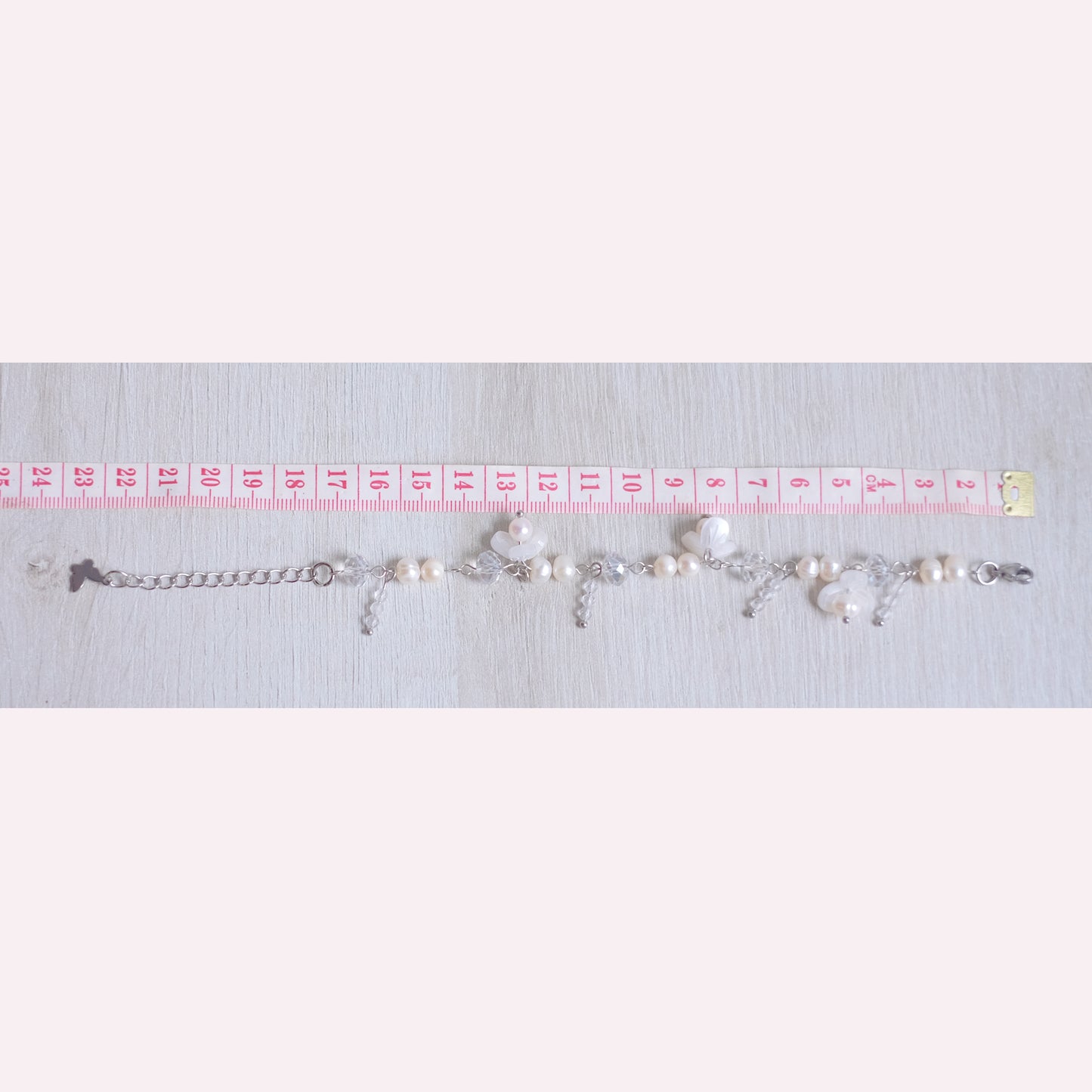 Trille Blanc – Stainless Steel Bracelet