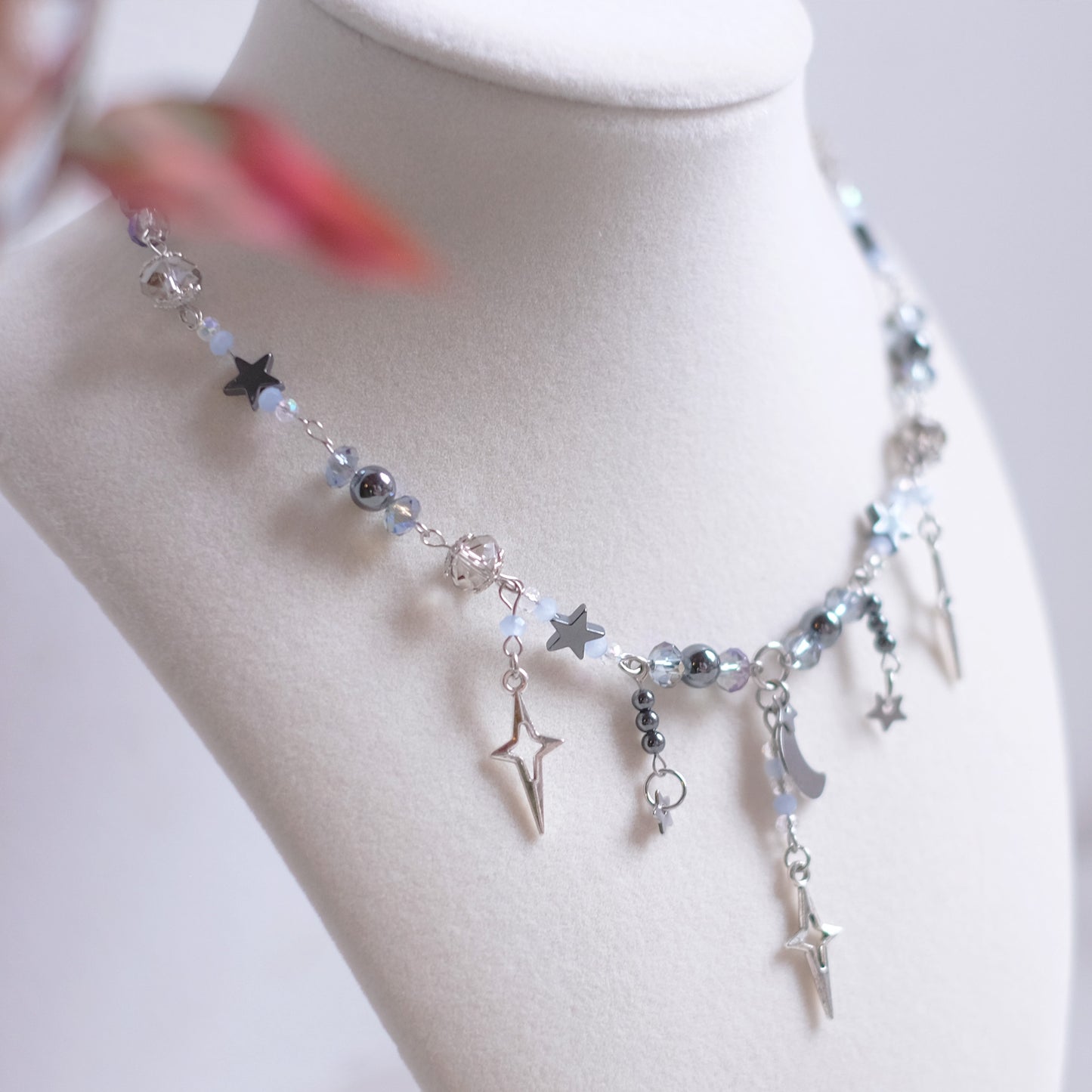 A Spark in the Night – Stainless Steel Necklace