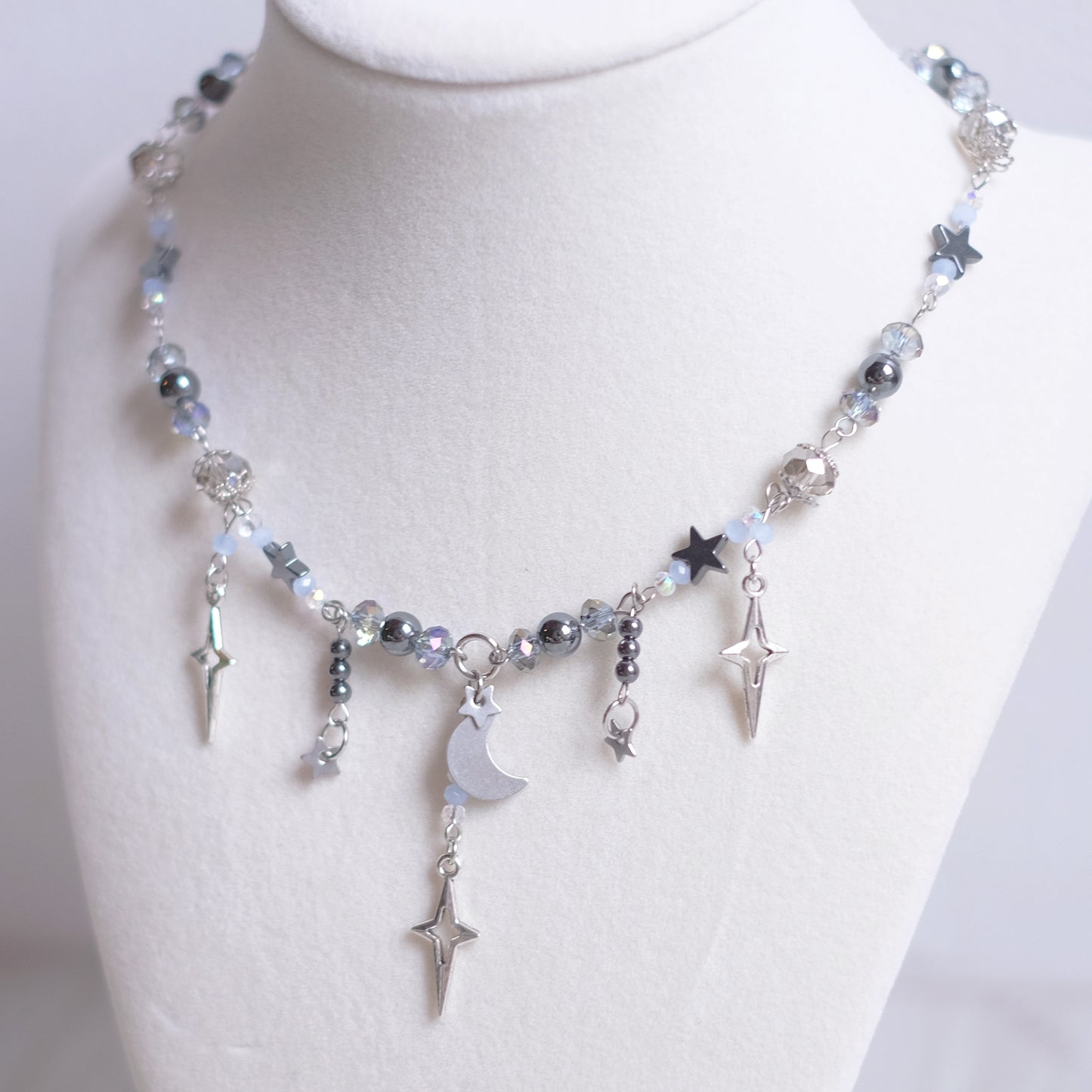 A Spark in the Night – Stainless Steel Necklace