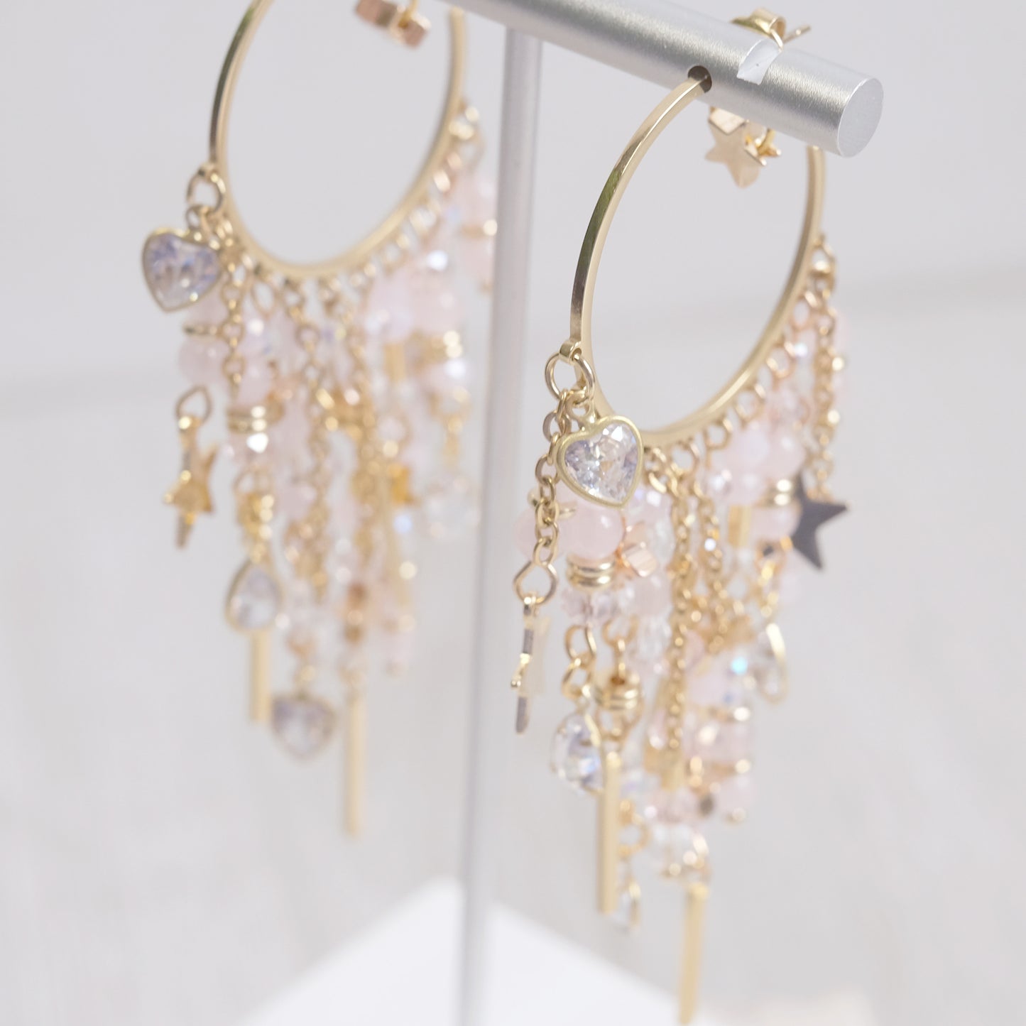 Celestial Bohemian Earrings – Large in Gold Stainless Steel