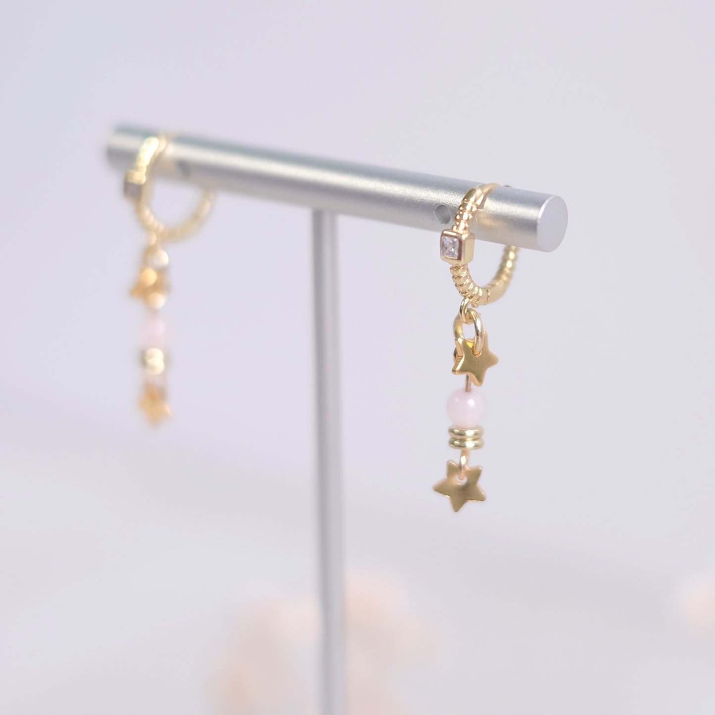 Celestial Bohemian Earrings – Small in Gold Stainless Steel