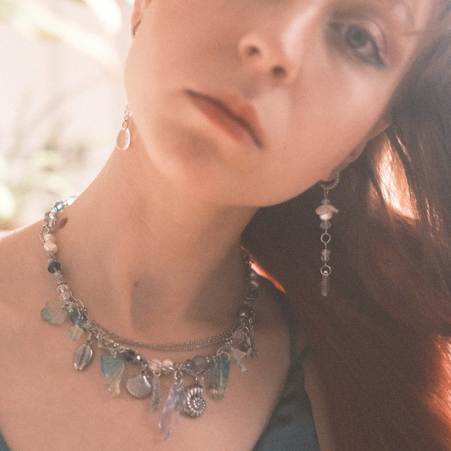 Mermaid Treasure Necklace Set – Stainless Steel
