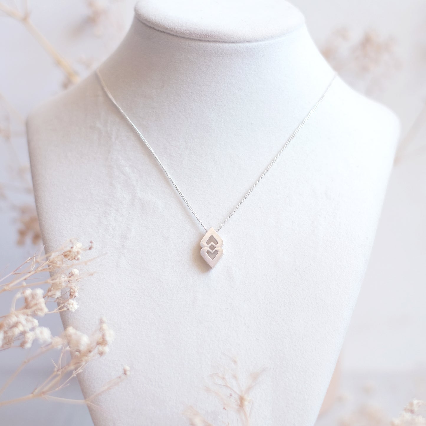 Collier Coeur et Pique