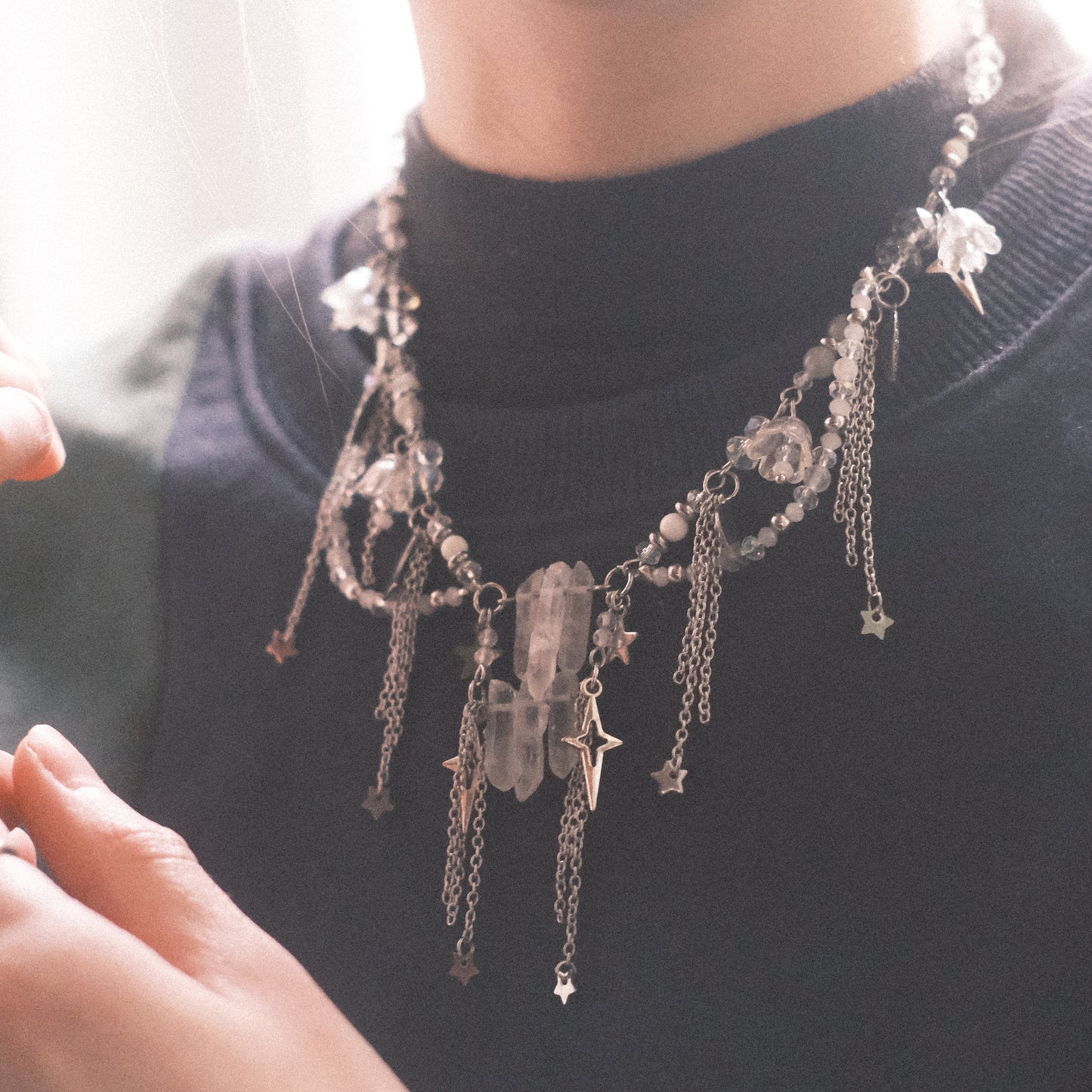 Ice Fairy Necklace Set – Stainless Steel