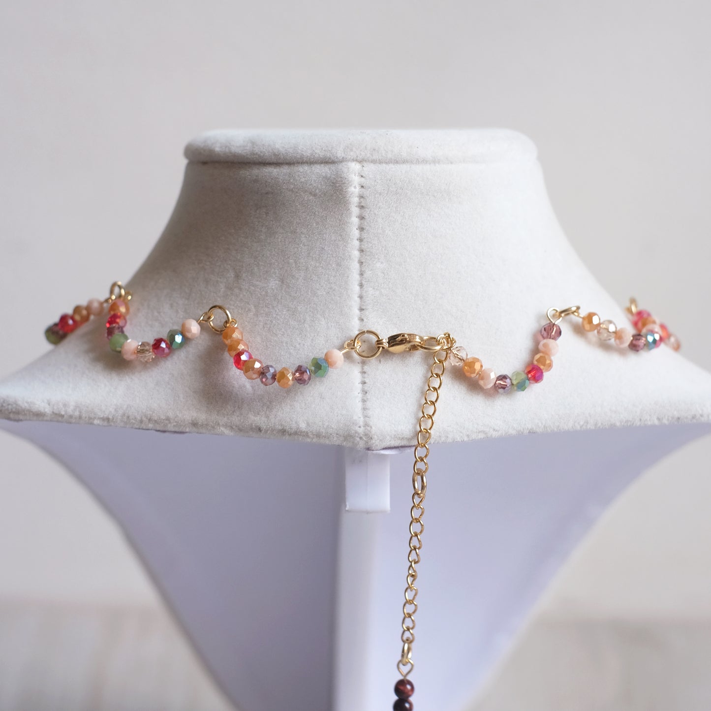 Red Lace Necklace