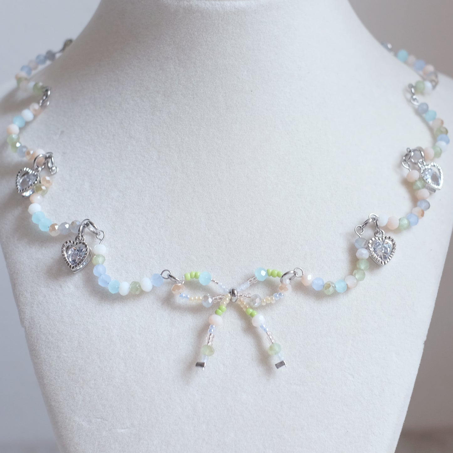 Blue Lace Necklace