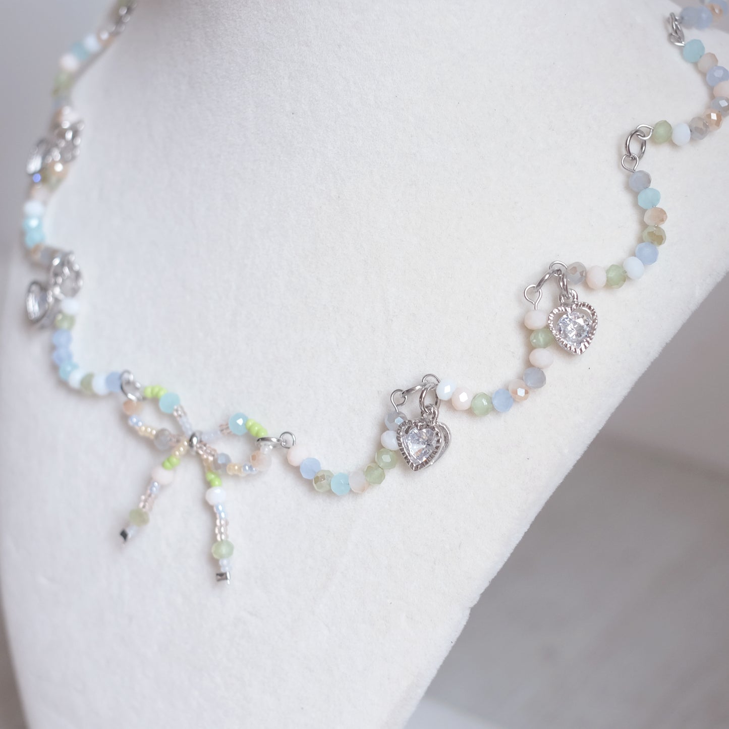 Blue Lace Necklace