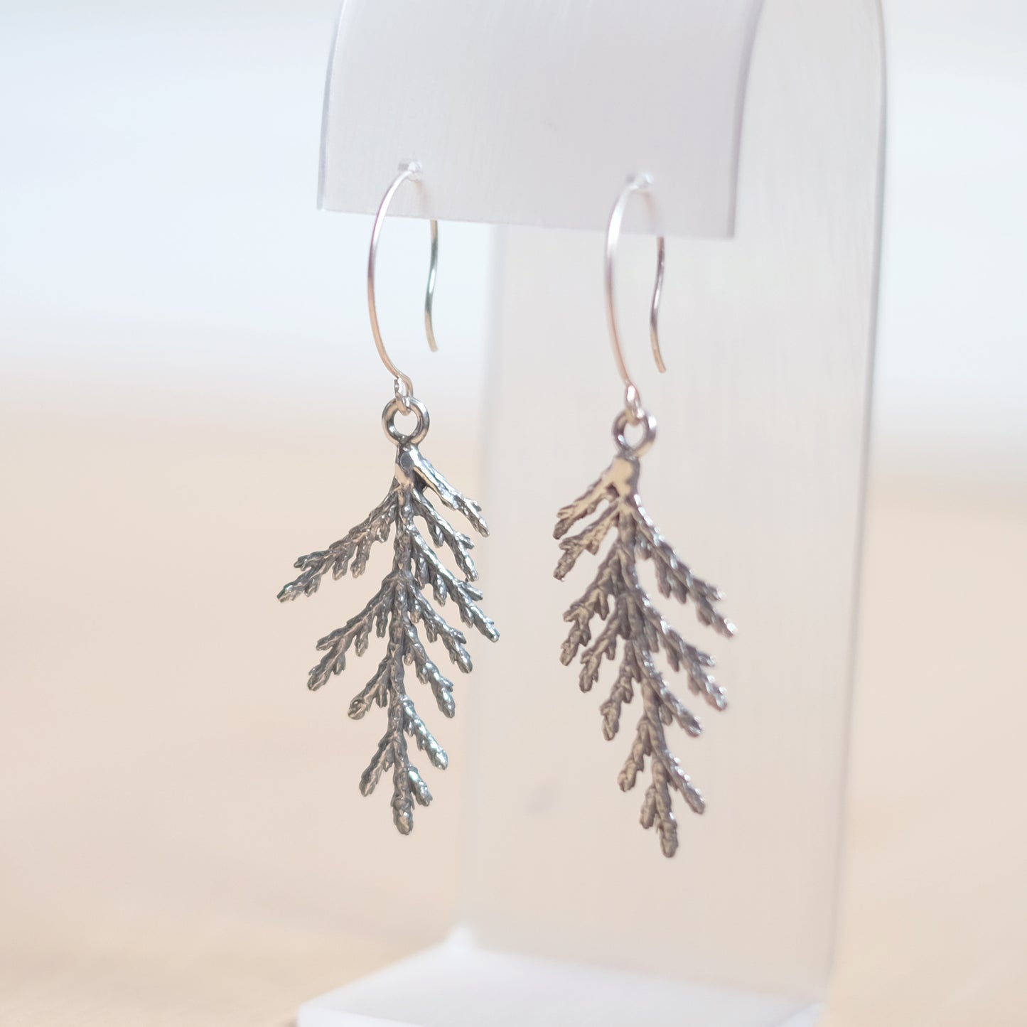 Cedar Branches – Sterling Silver Earrings