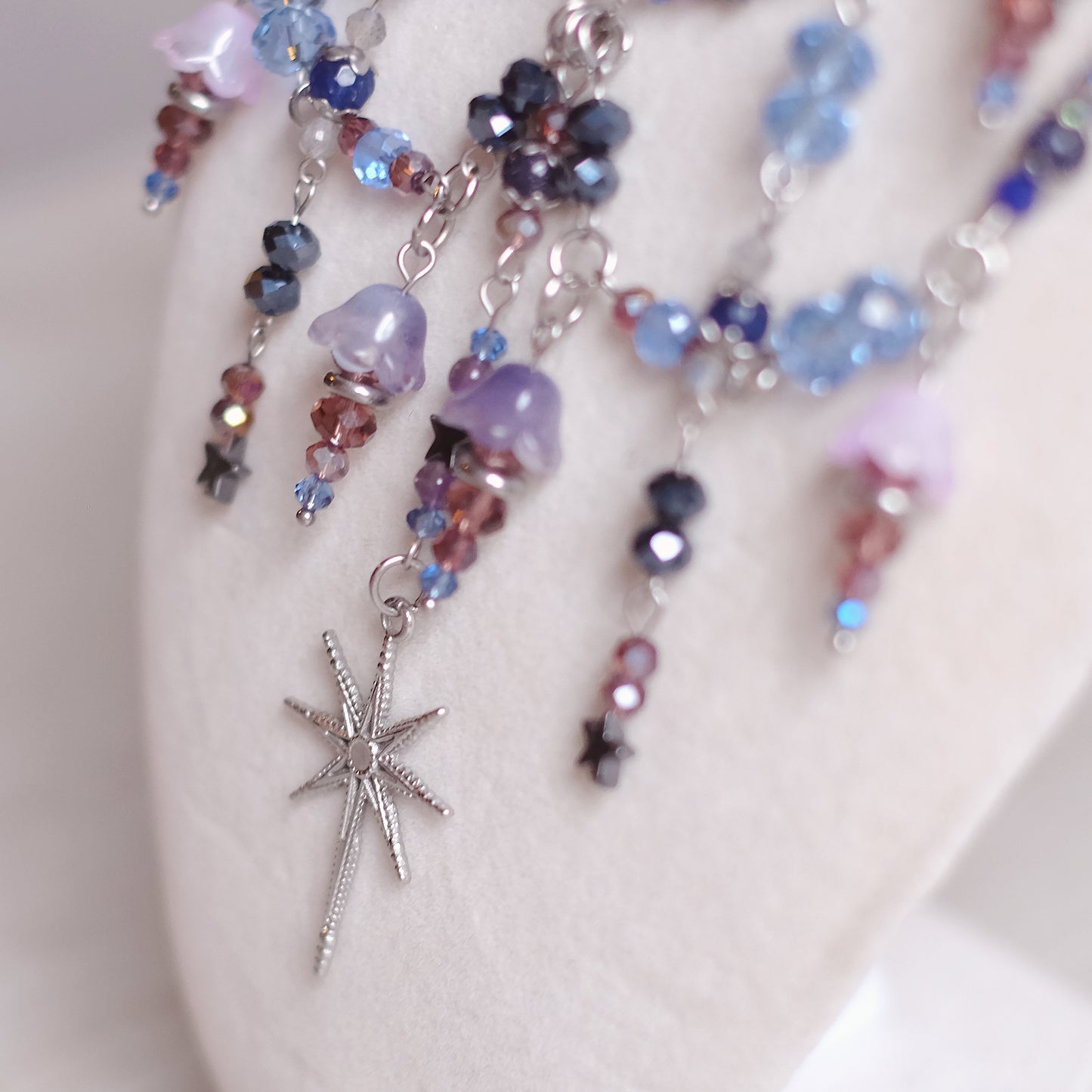 Collier parure Ciel et Jellyfishes
