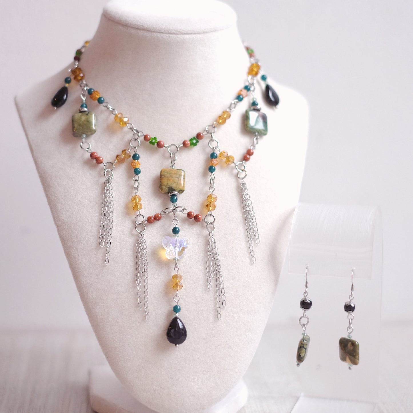 "Forest Whispers" Necklace Set
