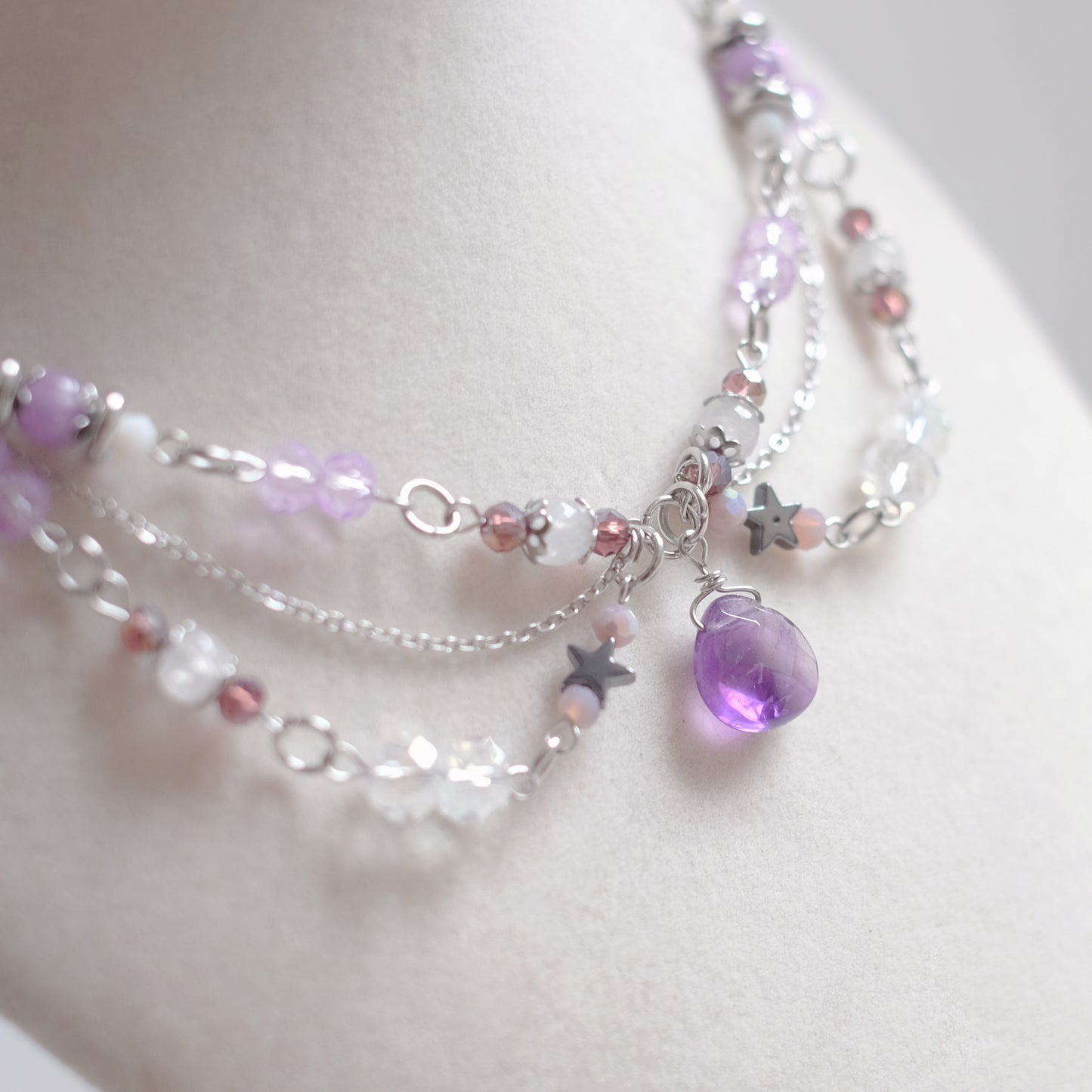 Collier parure Déesse Iris