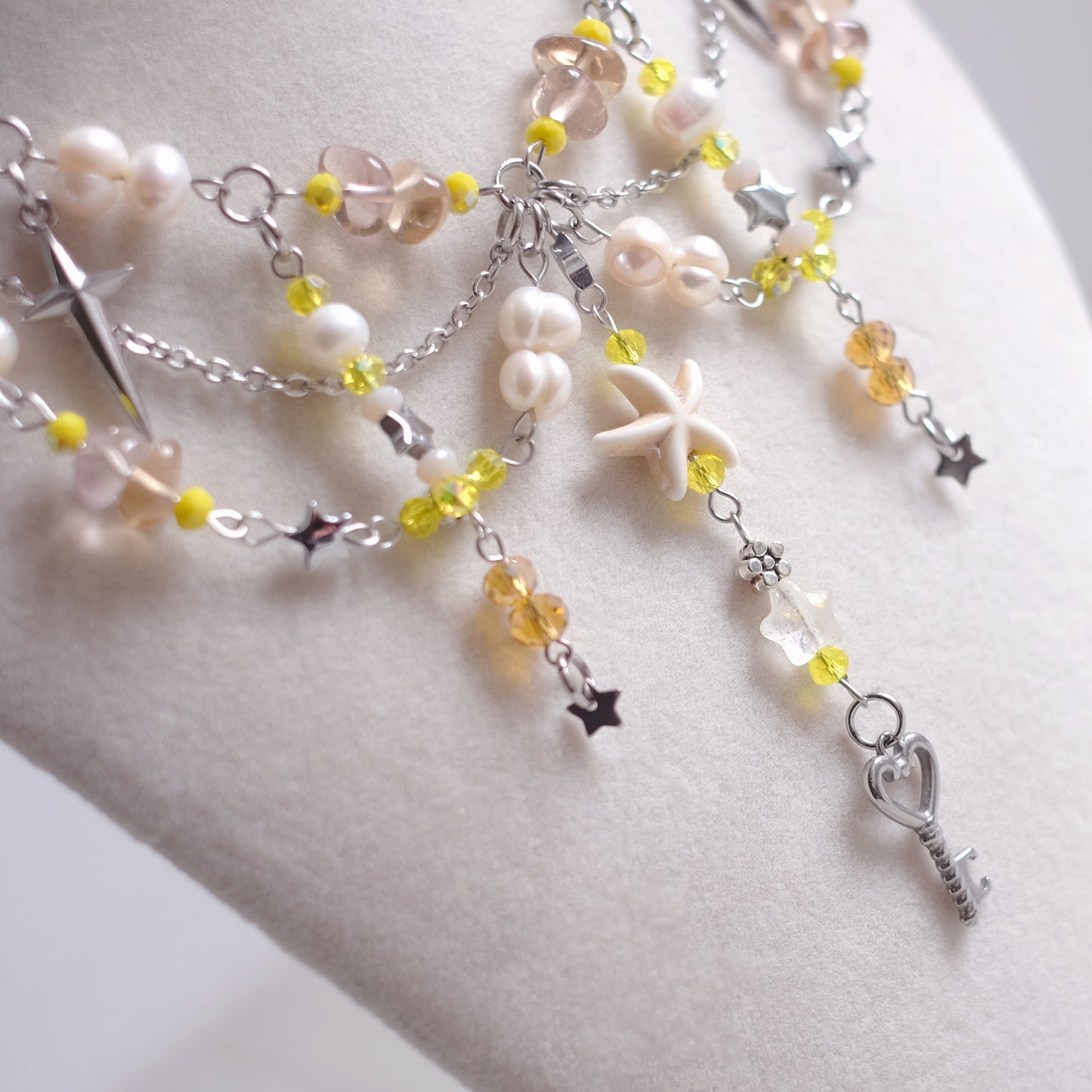 Collier parure Plage sous le soleil