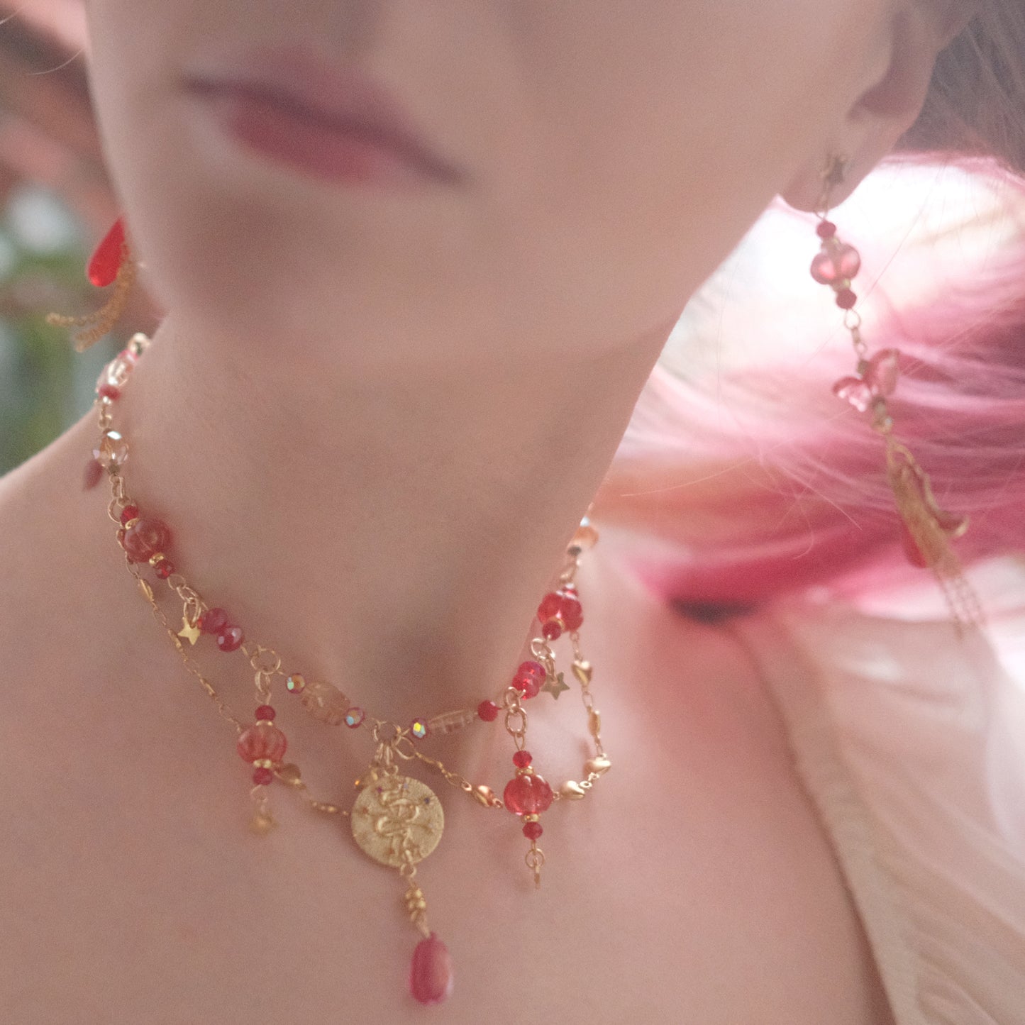 Lunar New Year-Inspired Statement Necklace