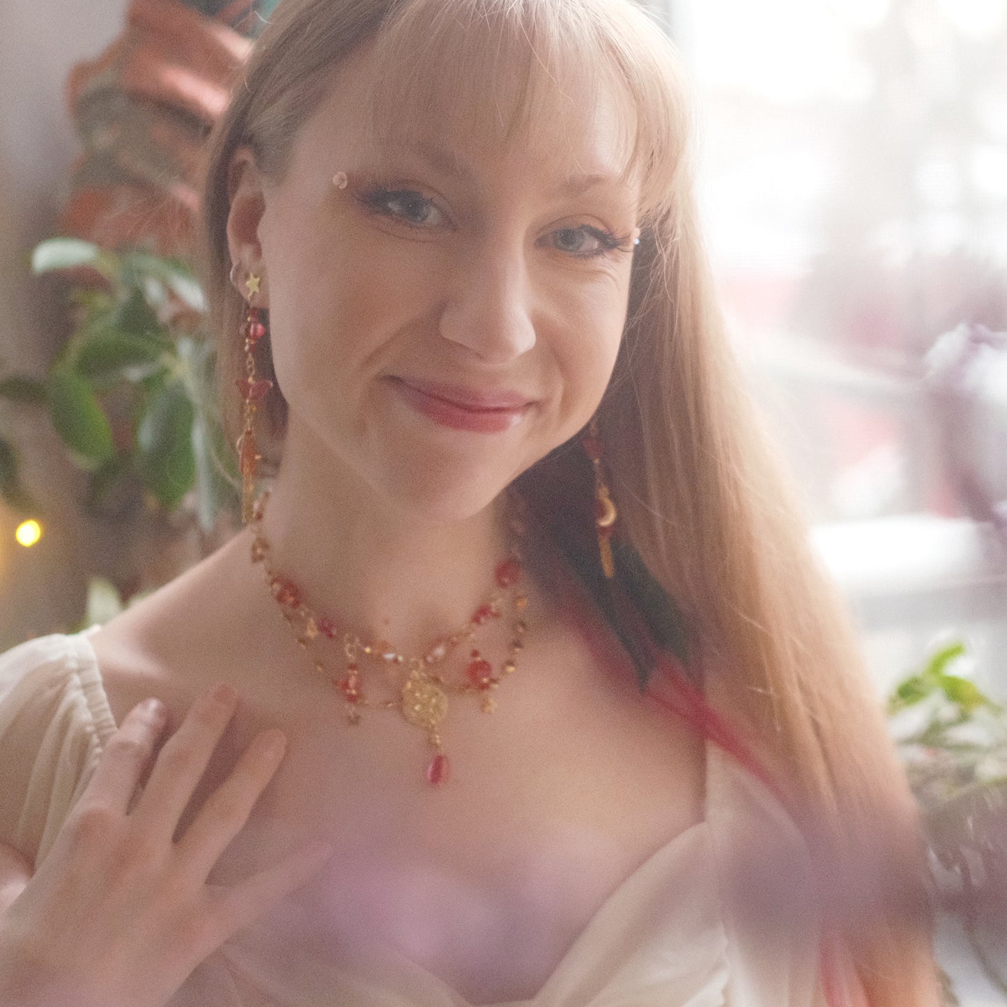 Lunar New Year-Inspired Statement Necklace