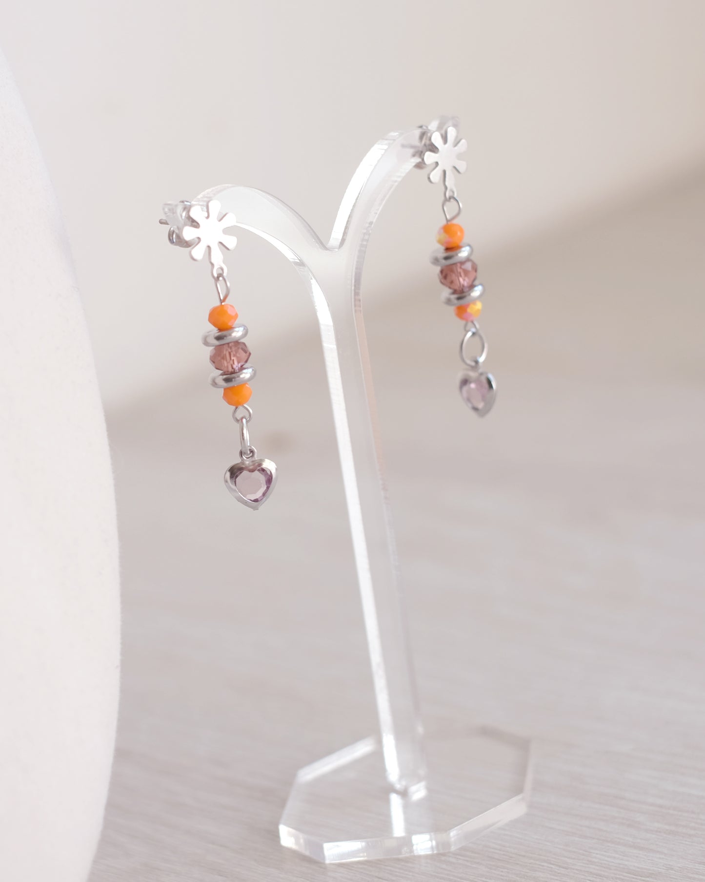 Sunset butterfly jewelry set – Stainless Steel