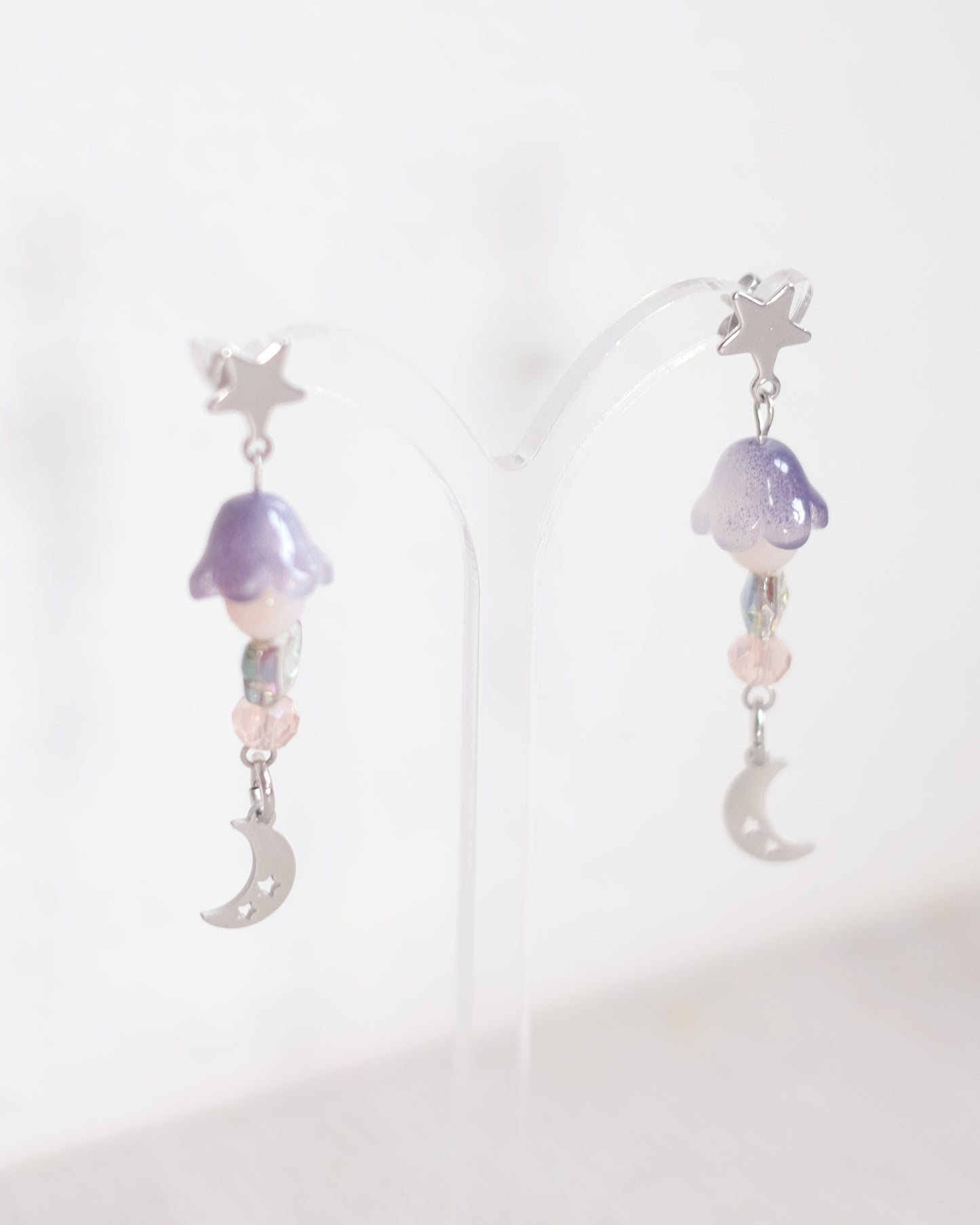 Sky jellyfish jewelry set – Stainless Steel