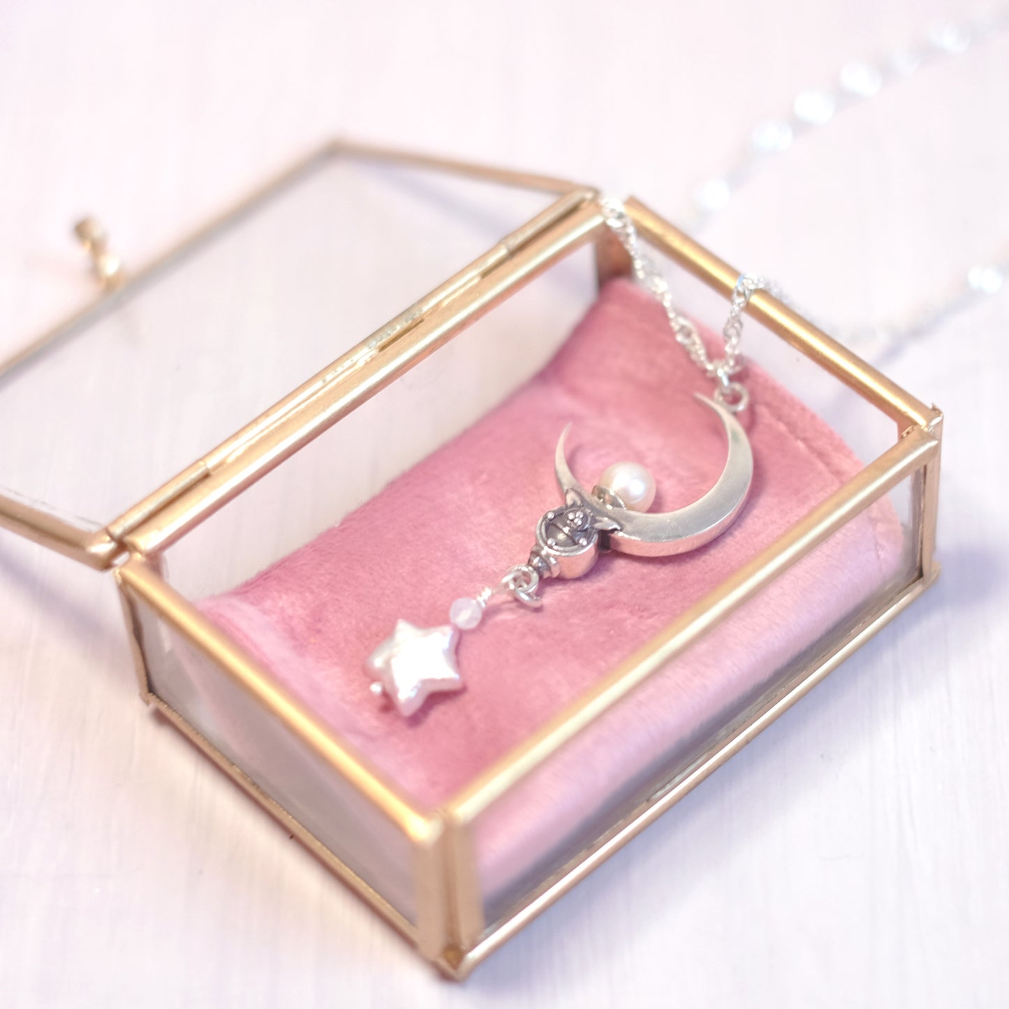 Moon Staff Necklace - Sailor Moon Inspired