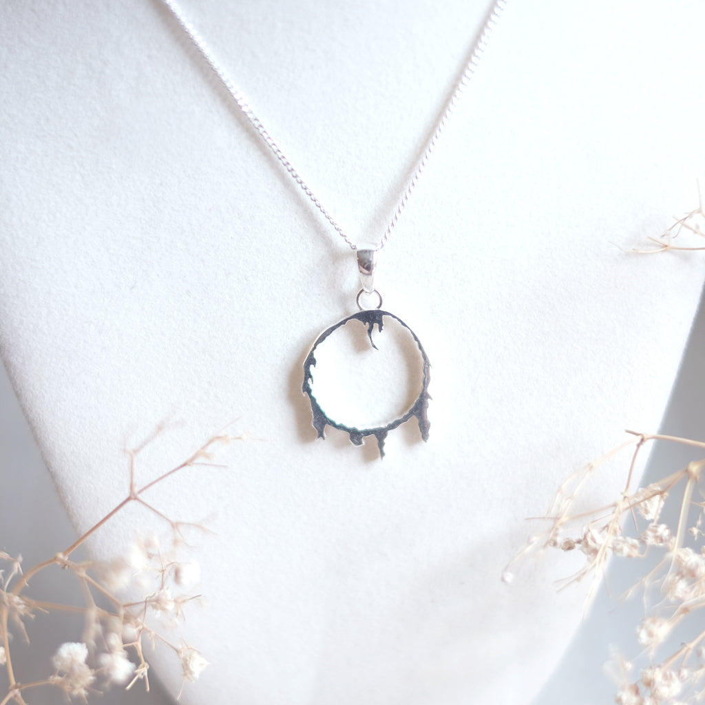 Dark Sign – Sterling Silver Necklace