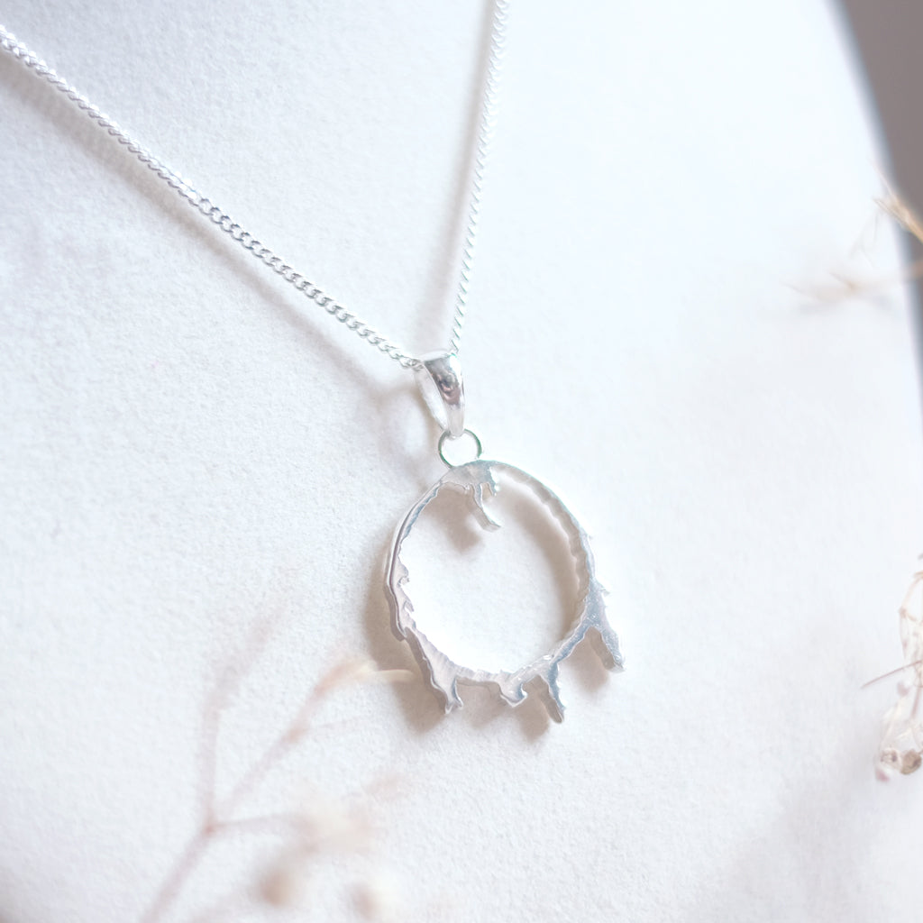 Dark Sign – Sterling Silver Necklace