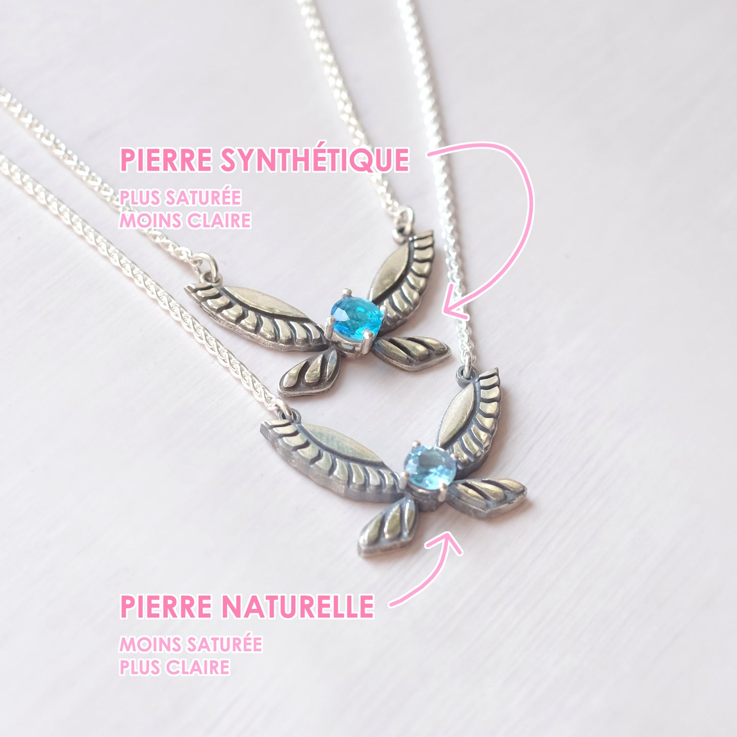 Mini Navi Sterling Silver Necklace