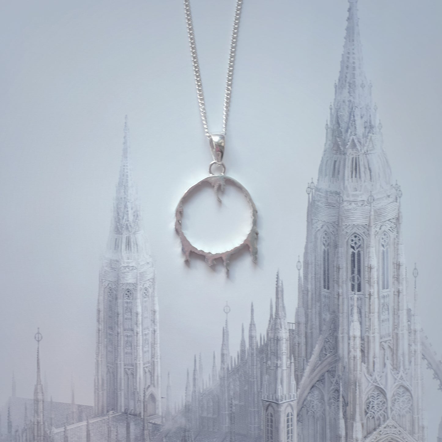 Dark Sign – Sterling Silver Necklace
