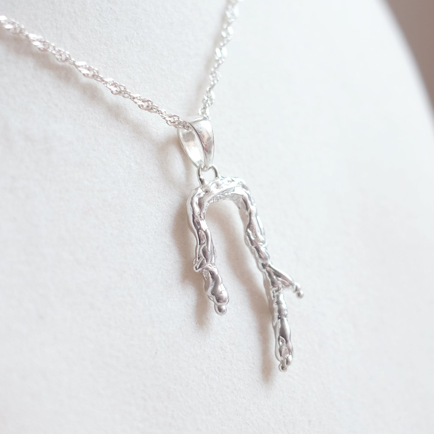 Melting Archway – Sterling Silver Necklace