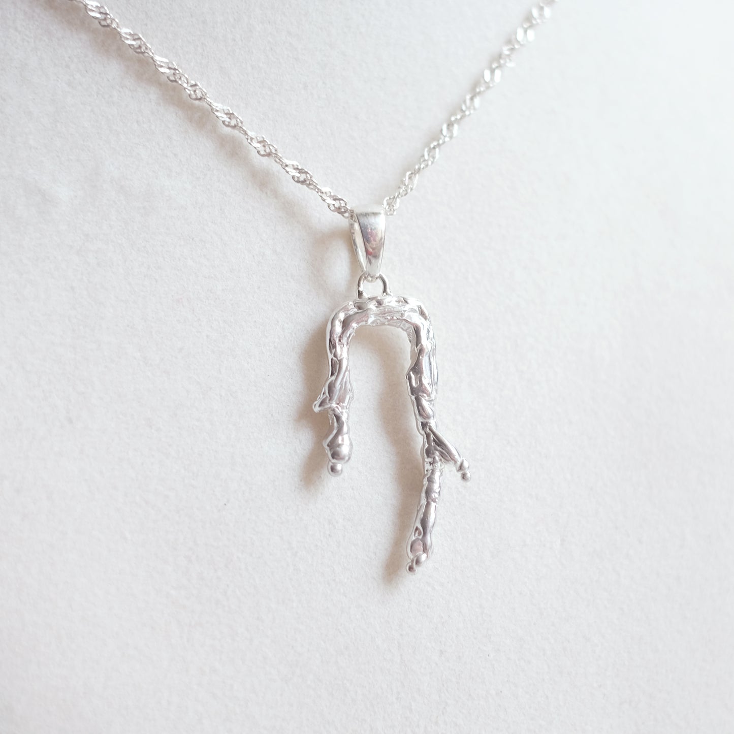 Melting Archway – Sterling Silver Necklace
