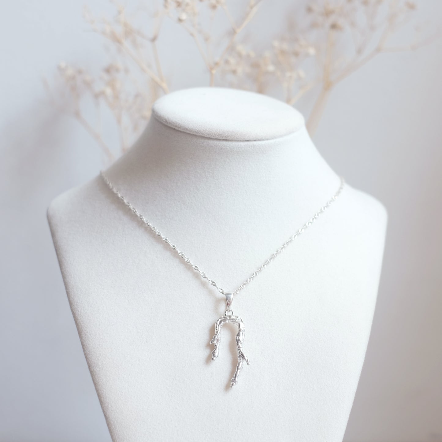 Melting Archway – Sterling Silver Necklace
