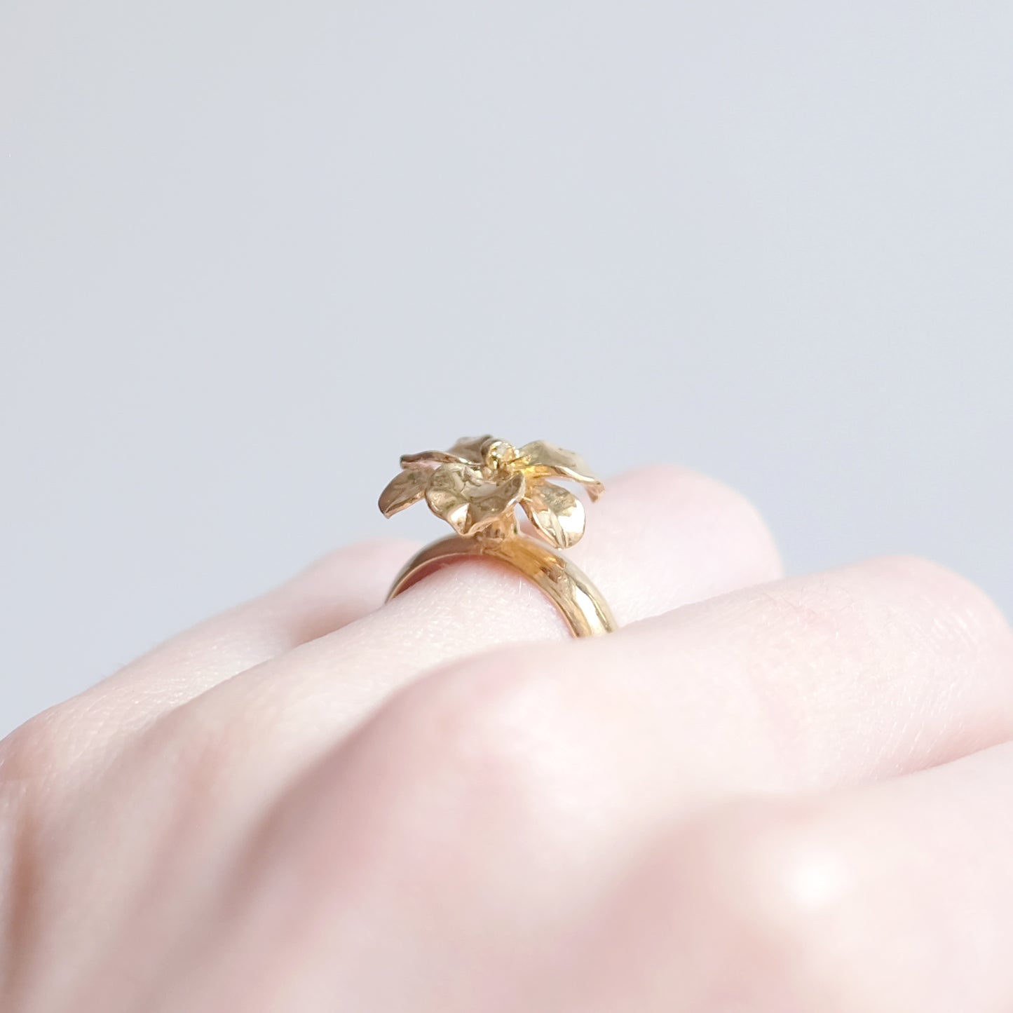 Iris – Gold Vermeil Ring