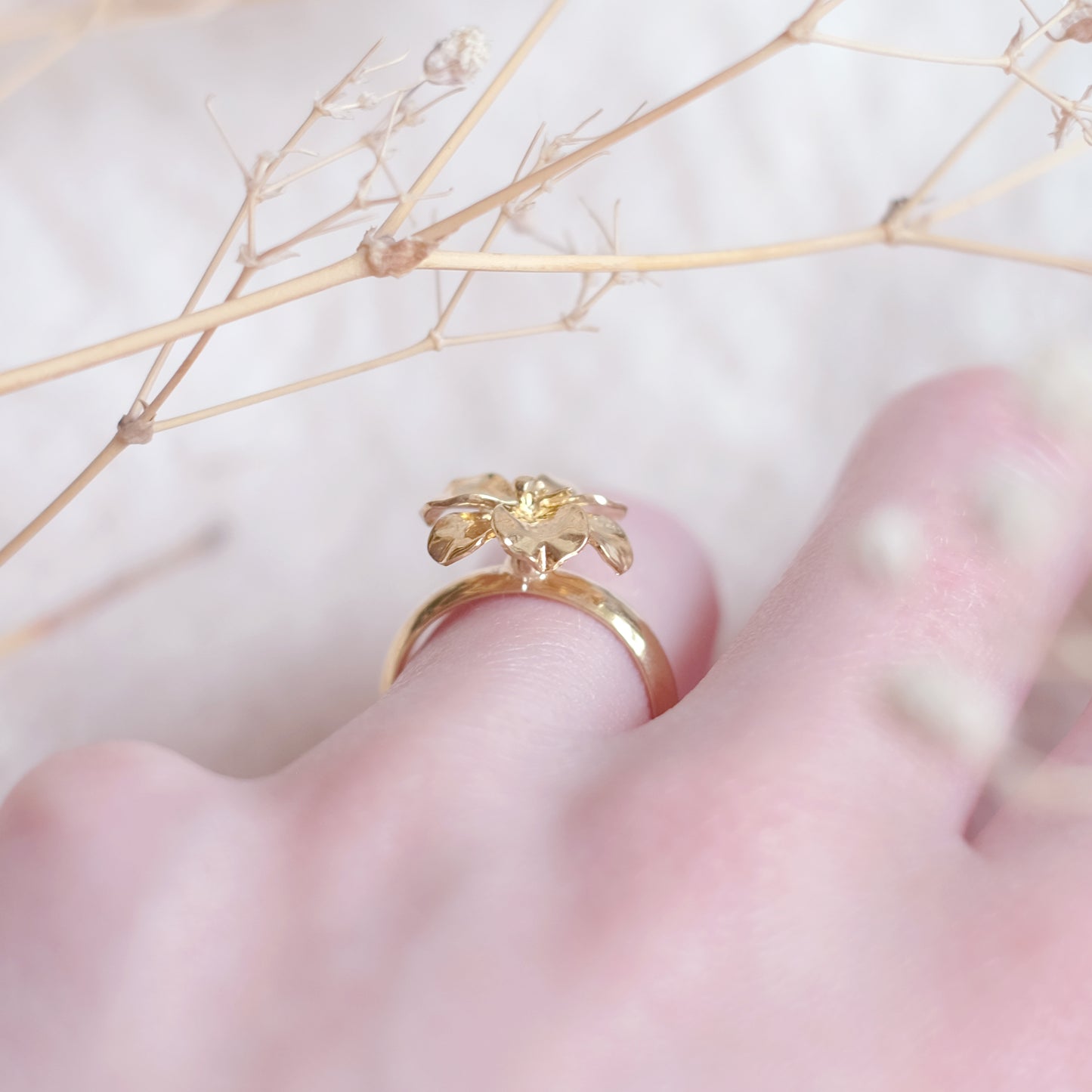 Iris – Gold Vermeil Ring