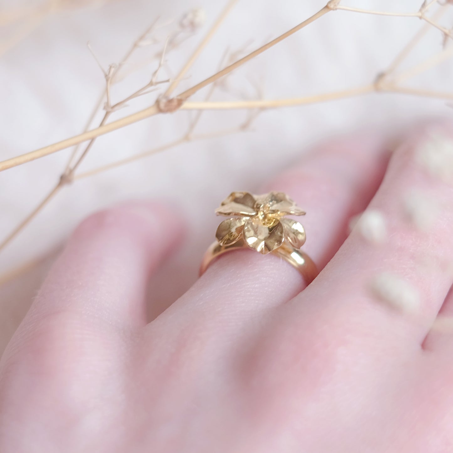 Iris – Gold Vermeil Ring