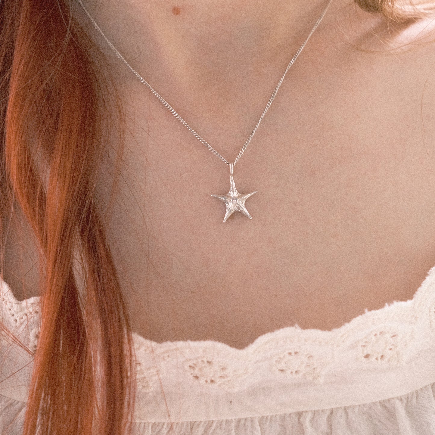 Starfish – Sterling Silver Necklace