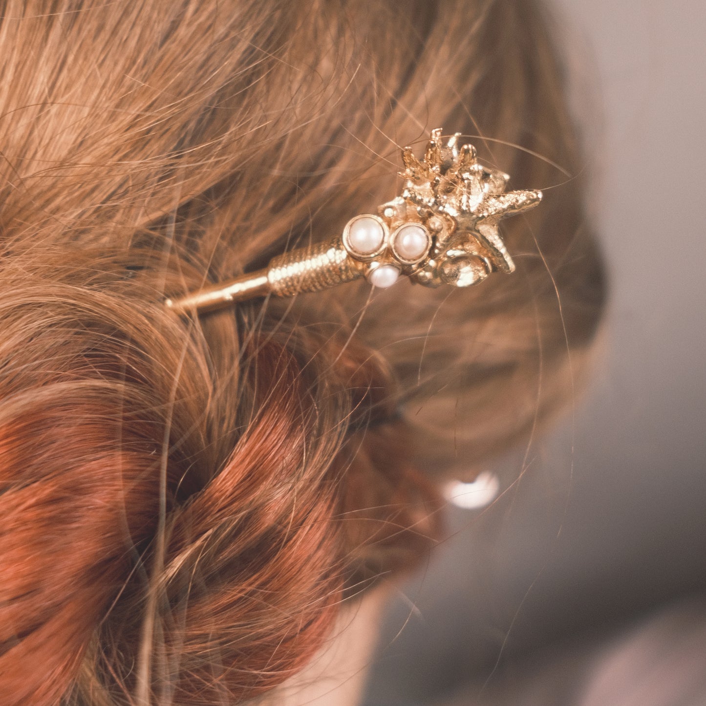 Treasures of the Tide - Bronze Hair Stick