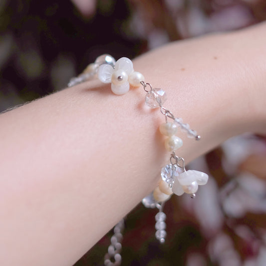 Trille Blanc – Stainless Steel Bracelet