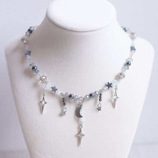 A Spark in the Night – Stainless Steel Necklace