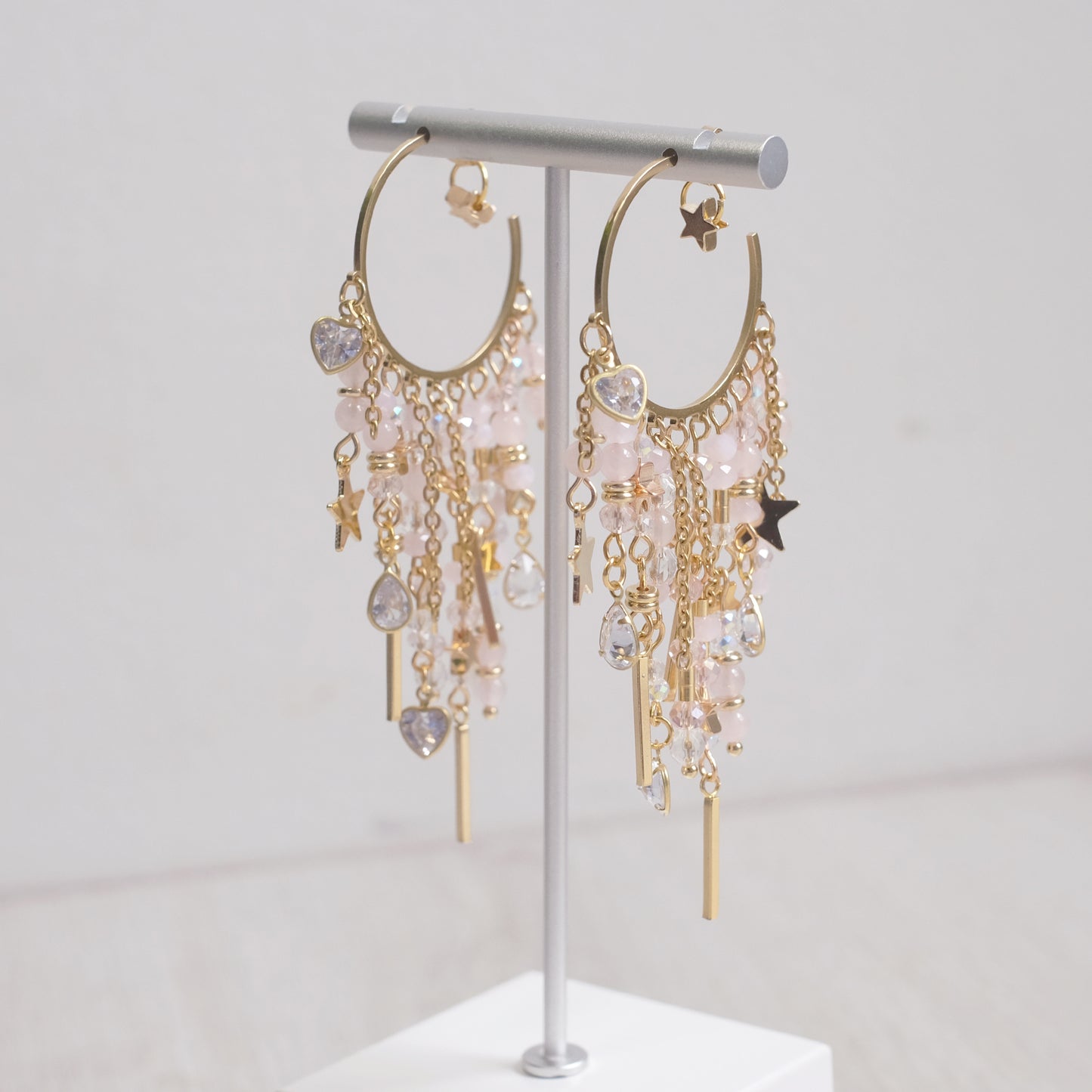 Celestial Bohemian Earrings – Large in Gold Stainless Steel