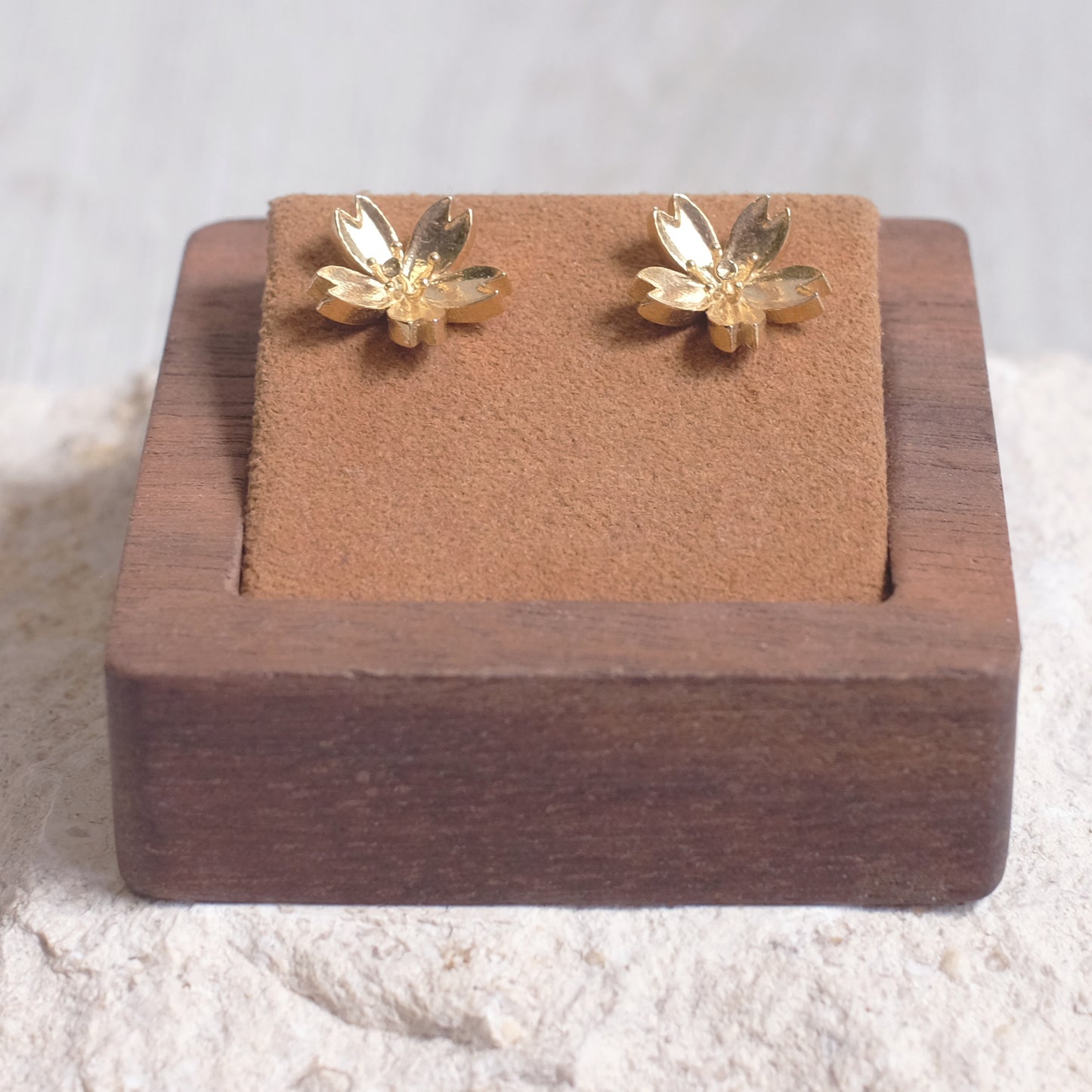 Sakura – 14K Vermeil Earrings