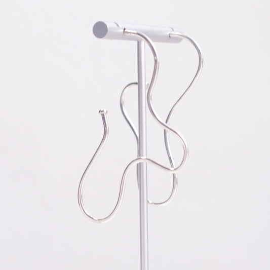 Chemins Earrings – Sterling Silver, Version 1