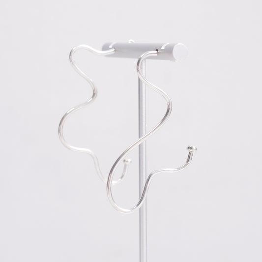 Chemins Earrings – Sterling Silver, Version 2