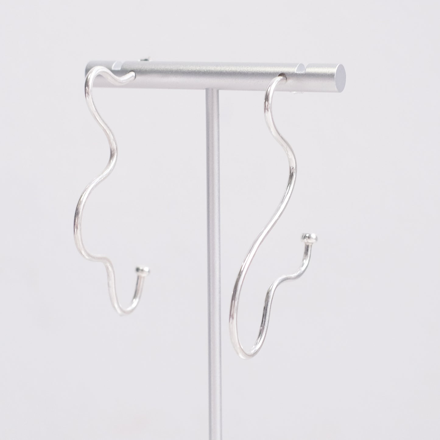Chemins Earrings – Sterling Silver, Version 2
