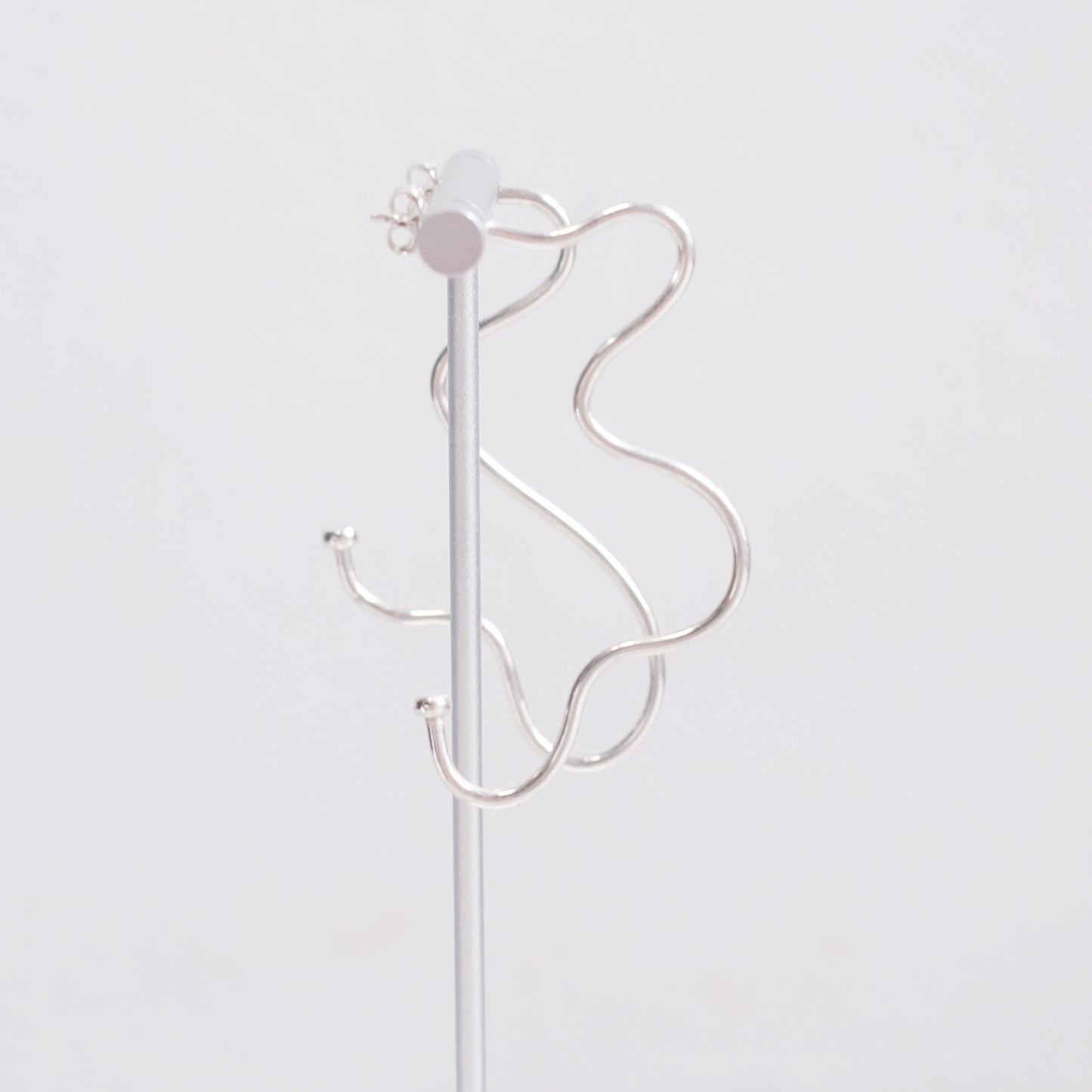 Chemins Earrings – Sterling Silver, Version 2