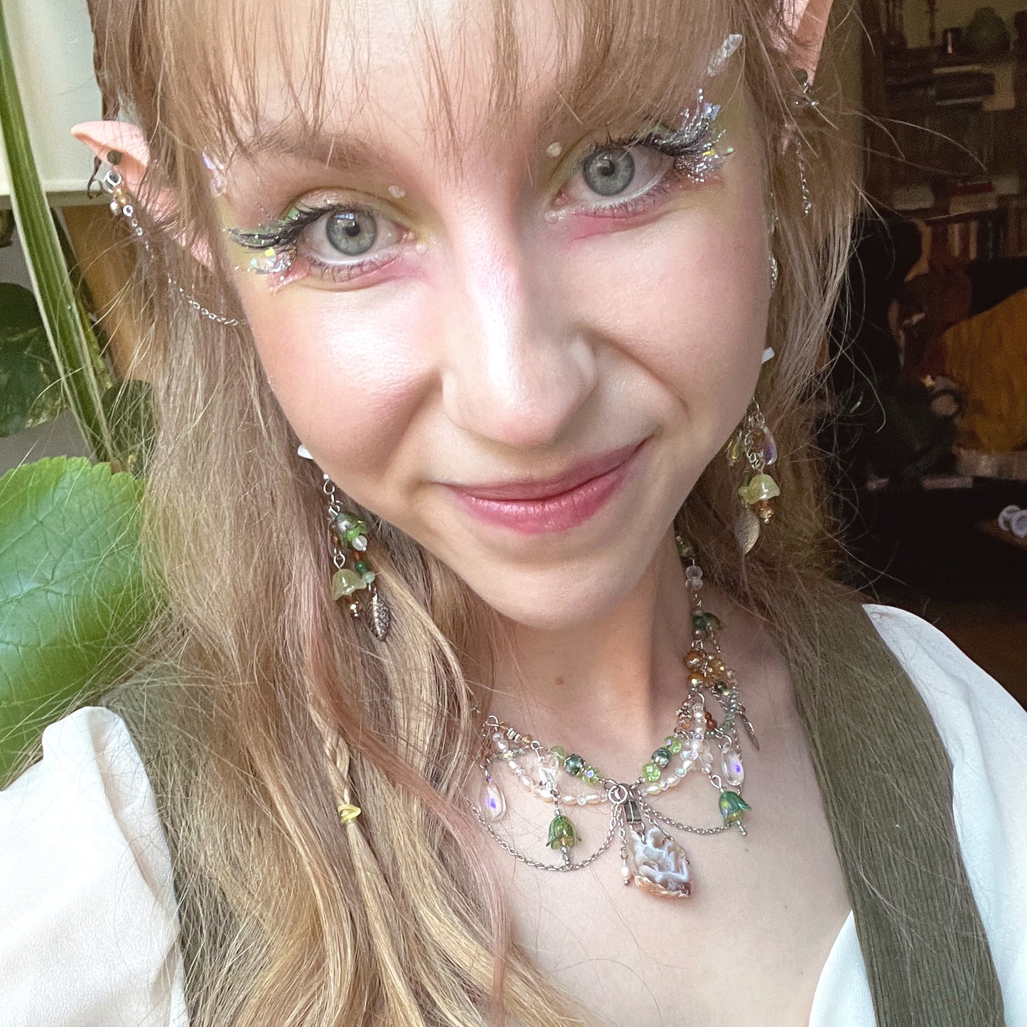 Forest Fairy Necklace Set – Stainless Steel