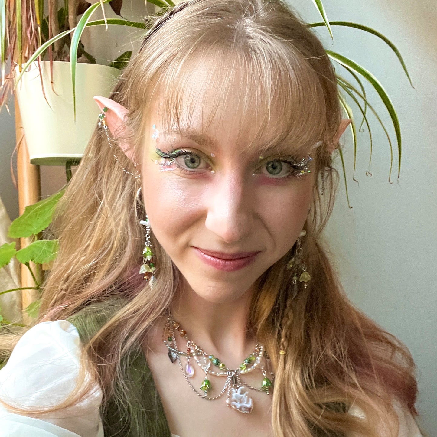 Forest Fairy Necklace Set – Stainless Steel