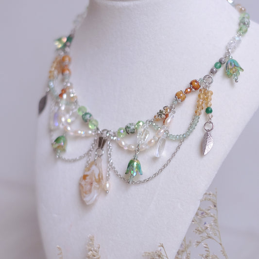 Forest Fairy Necklace Set – Stainless Steel