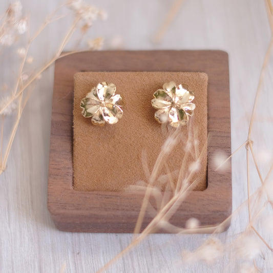 Iris – 14K Vermeil Earrings