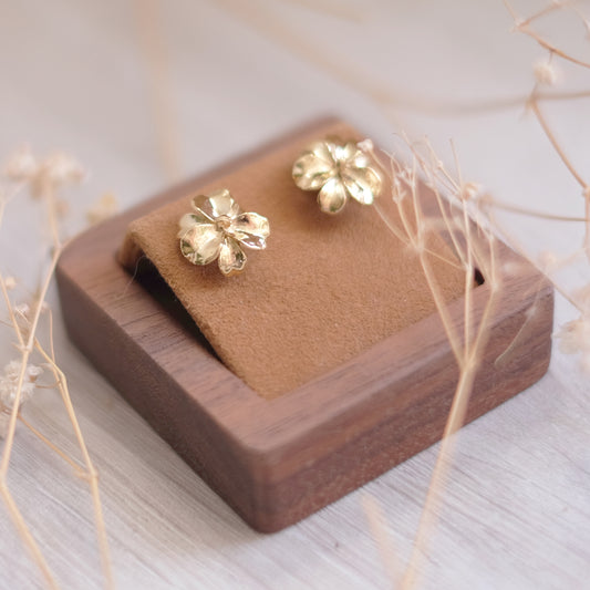 Iris – 14K Vermeil Earrings