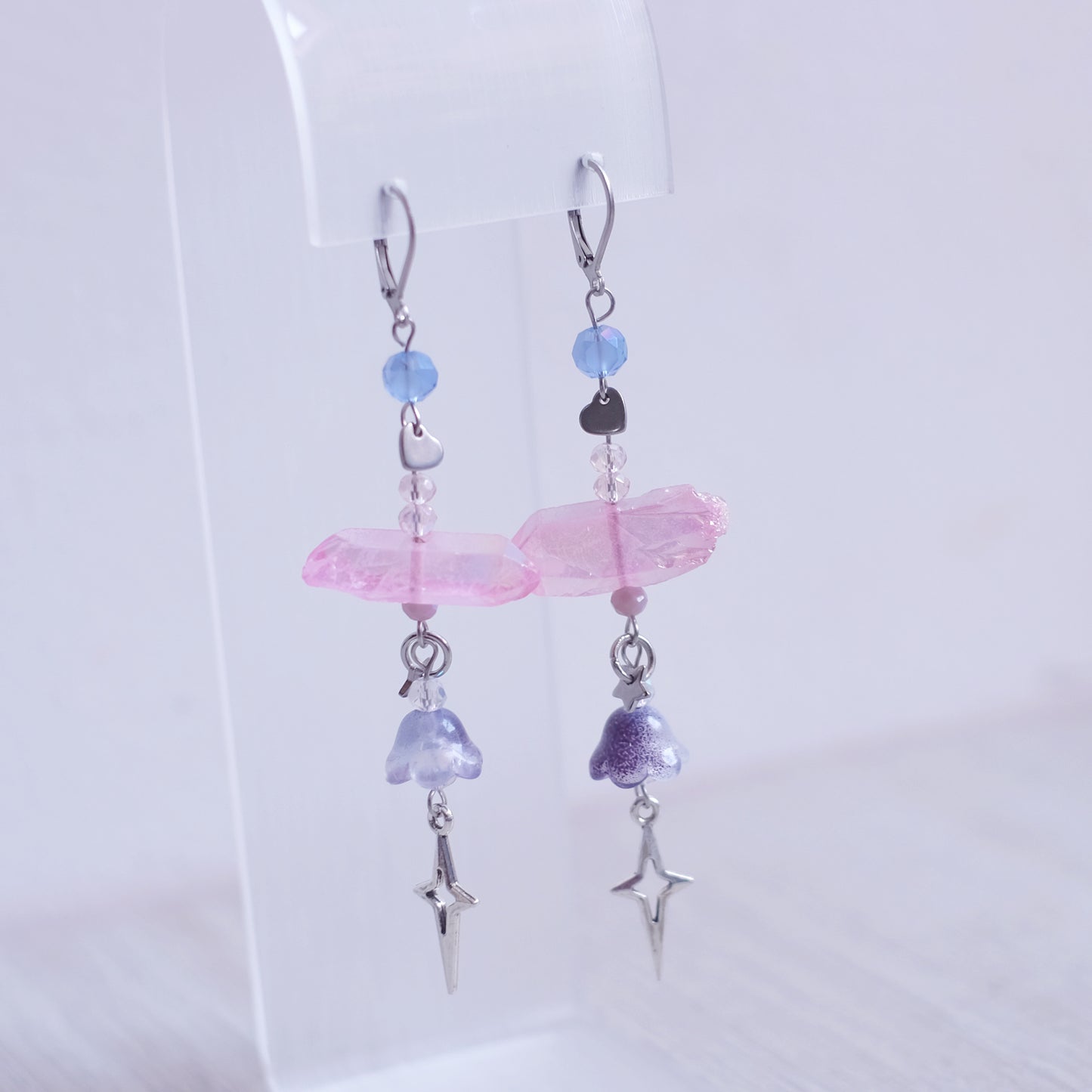 Boucles d'oreilles inspirées Ahri K/DA